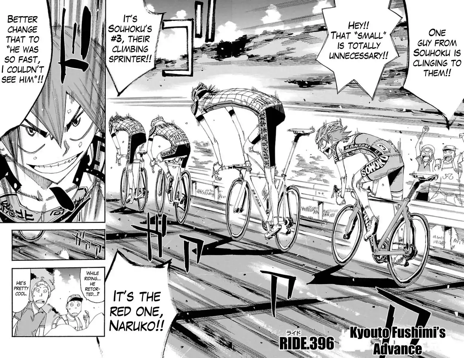 Yowamushi Pedal Chapter 396 2